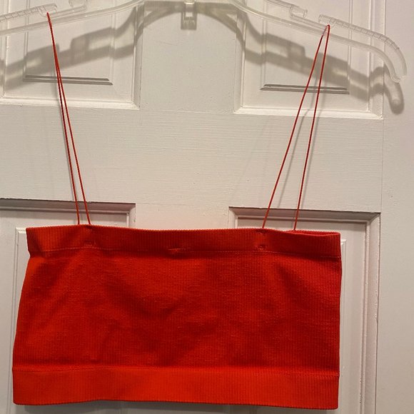 Urban Outfitters Red Bandeau Top - Picture 2 of 4